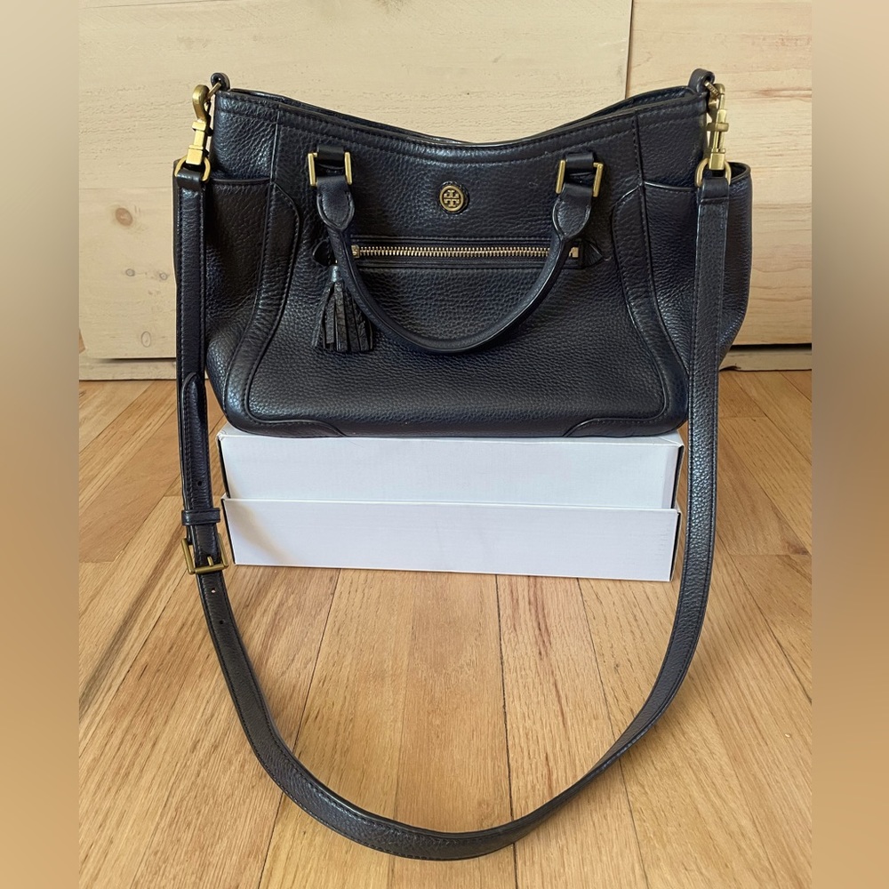 Black Medium Size Tory Burch Cross Body - Clean!